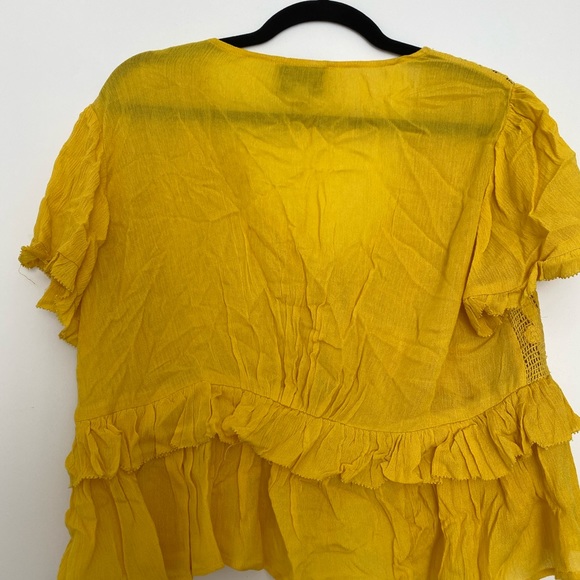 Cleobella Dawn blouse yellow size M from Revolve - Picture 5 of 5
